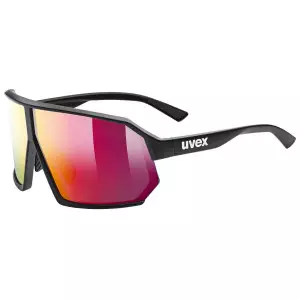 Prillid Uvex sportstyle 237 black matt / mirror red