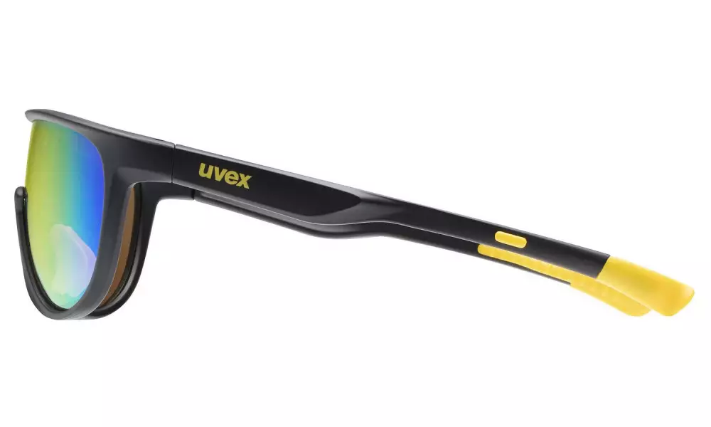 Prillid Uvex sportstyle 515 black matt / mirror yellow - 4