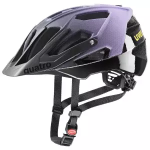 Kiivri Uvex quatro cc lilac-black matt