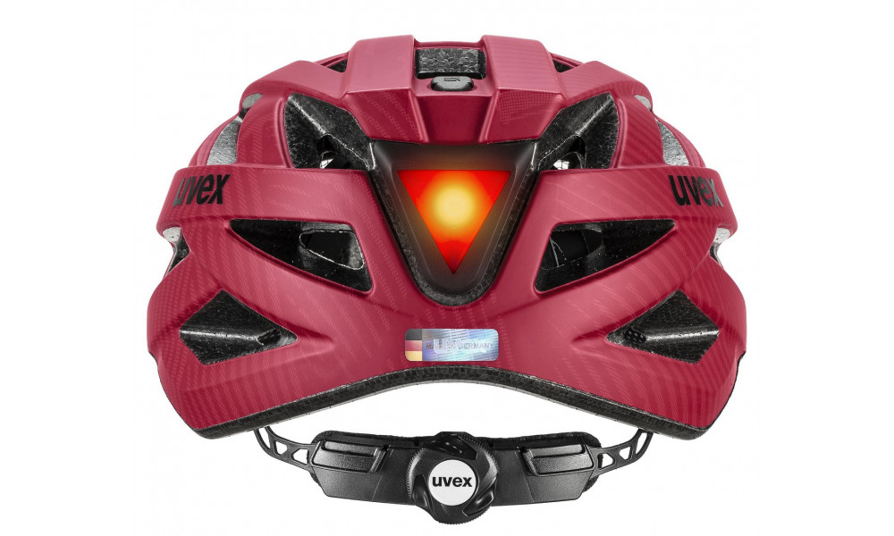 Kiivri Uvex city i-vo ruby red matt - 3