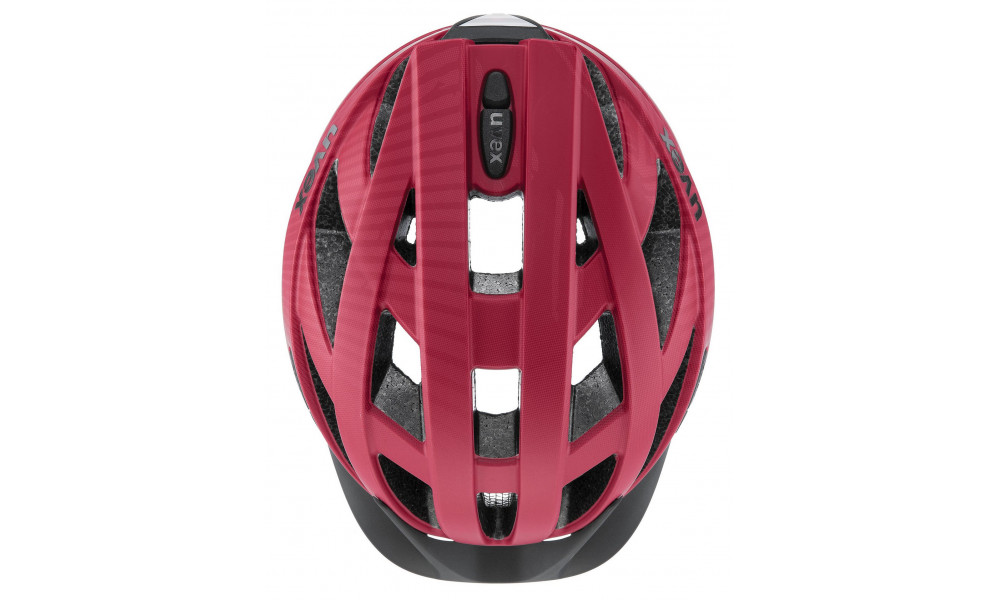 Kiivri Uvex city i-vo ruby red matt - 6