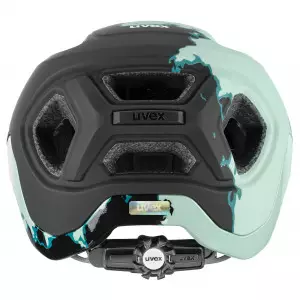 Kiivri Uvex react jade-black matt