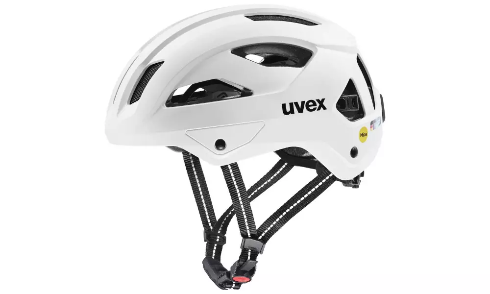Kiivri Uvex city stride MIPS Hiplok white matt - 1