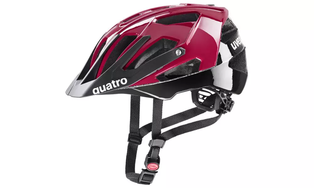Kiivri Uvex quatro ruby red-black - 1