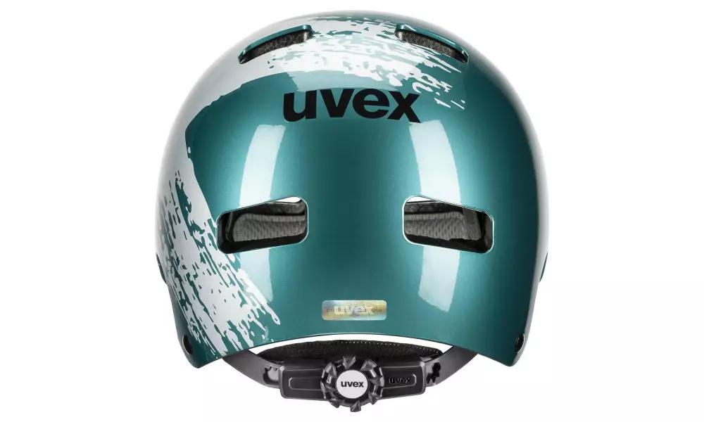 Kiivri Uvex kid 3 teal-silver - 2