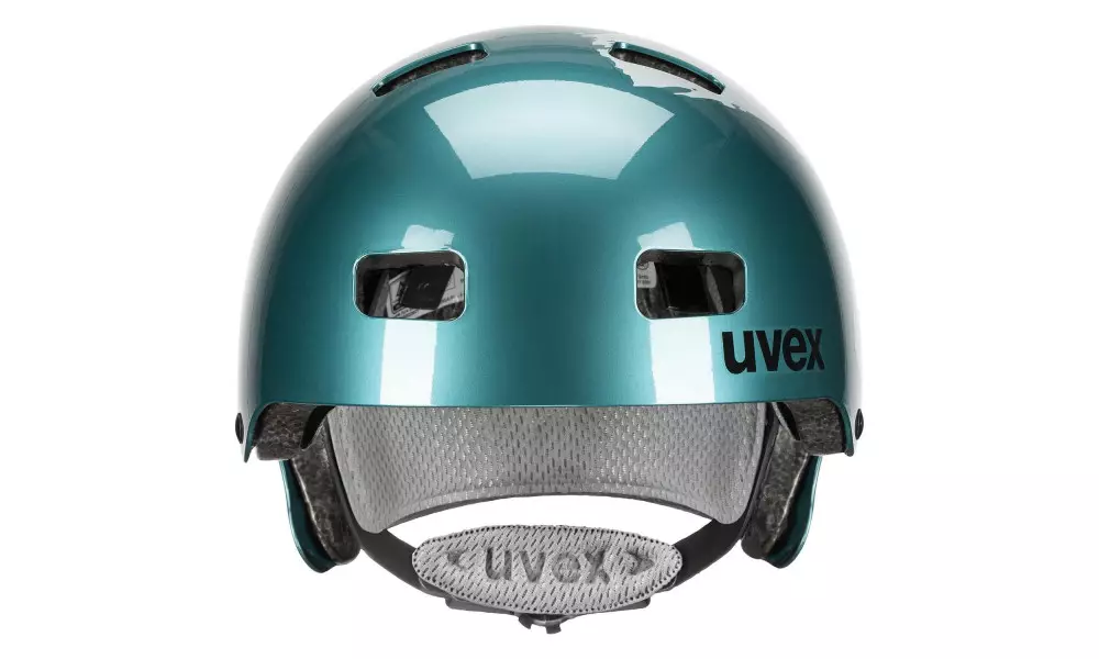 Kiivri Uvex kid 3 teal-silver - 3