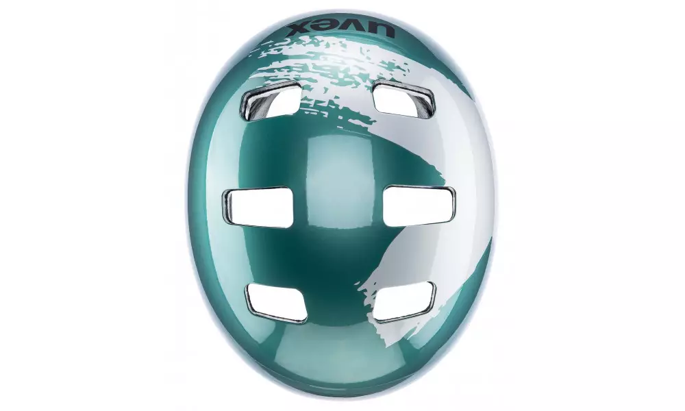 Kiivri Uvex kid 3 teal-silver - 5