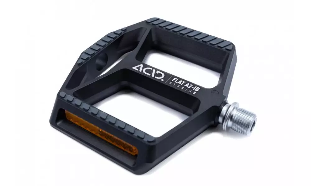 Pedaalid ACID FLAT A2-IB Hybrid R black - 3
