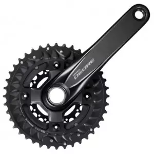 Vändad Shimano DEORE FC-M6000-3 175mm 3x10-speed