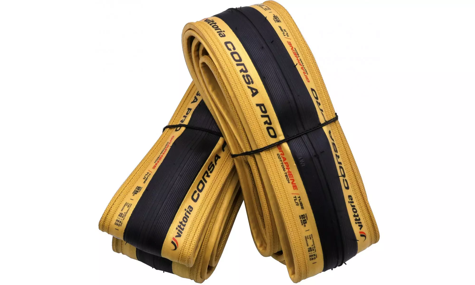 Rehv 28" Vittoria Corsa PRO TLR Double Pack 700x28c / 28-622 GOLD Limited edition - 11
