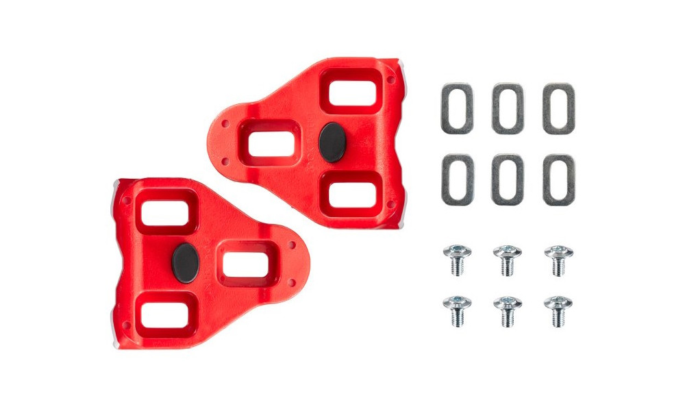 Pedaaliklotsid Look Delta red 9° - 1