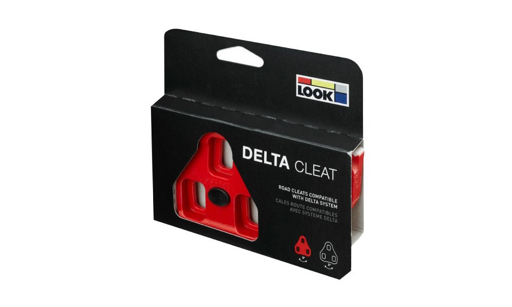 Pedaaliklotsid Look Delta red 9° - 2