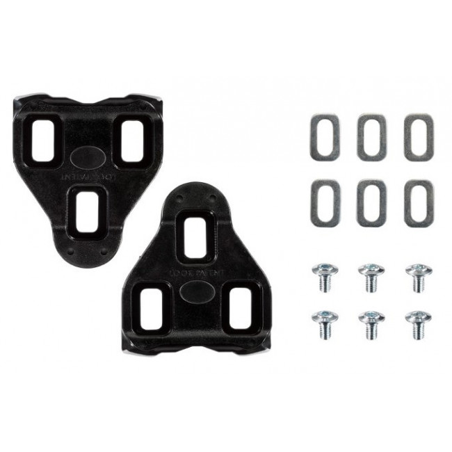 Pedaaliklotsid Look Delta black 0°