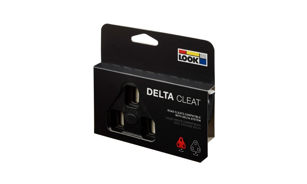 Pedaaliklotsid Look Delta black 0° - 2